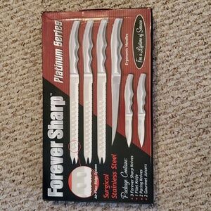 Forever Sharp Platinum Series Knife Set